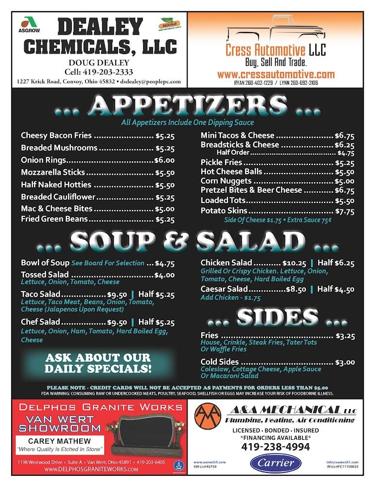 Cheers and Gears Bar and Grill Menu image 4